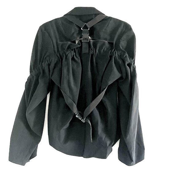 Junya Watanabe Comme des Garçons Jacket with Belts and Straps Detailing in Black - Picture 7 of 13